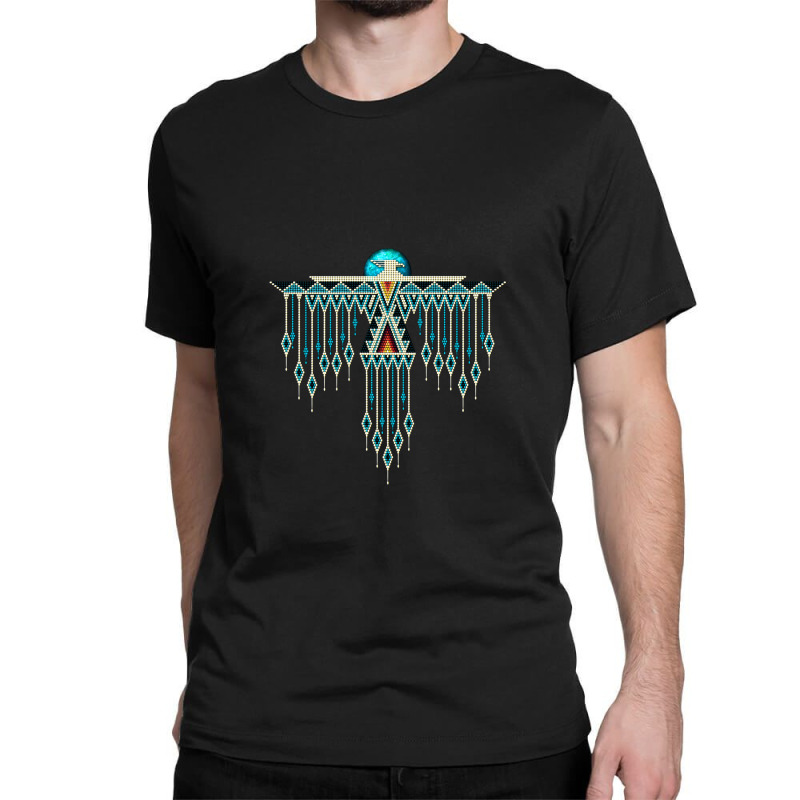 Native American Southwest-style Turquoise Thunderbird 1 Classic T-shirt | Artistshot