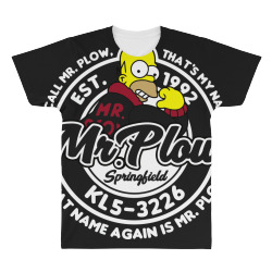 mr plow All Over Men's T-shirt | Artistshot