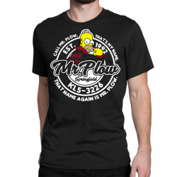 mr plow Classic T-shirt | Artistshot