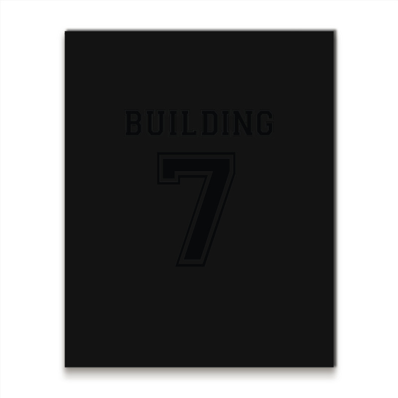 Building 7 - Controlled Demolition Metal Print Vertical | Artistshot