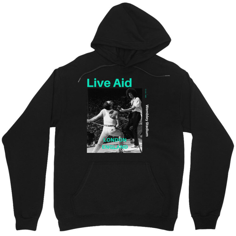 Live Aid At Wembley Unisex Hoodie by NestorMarchetti | Artistshot