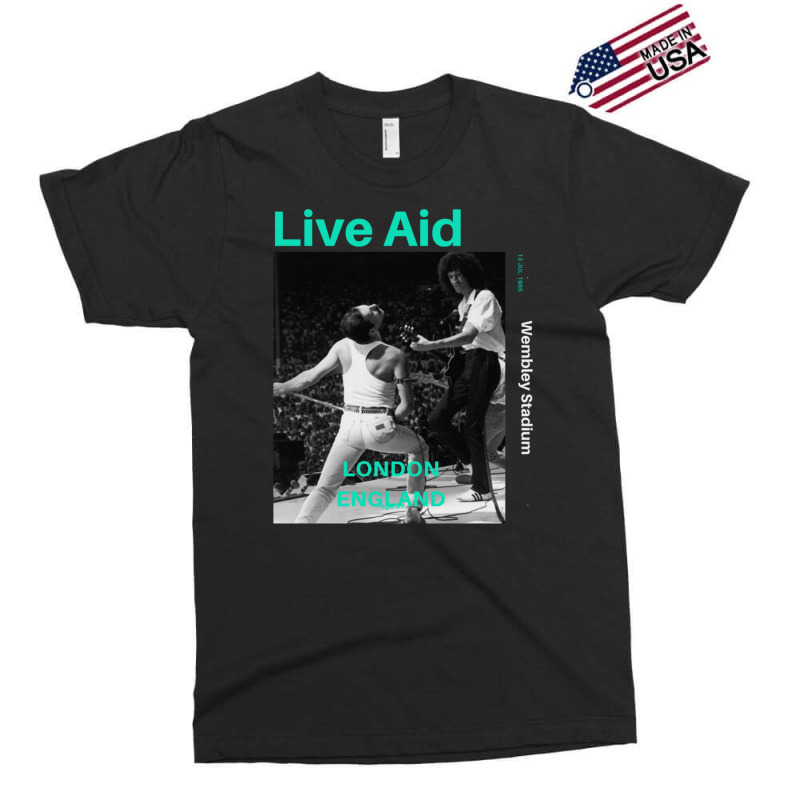 Live Aid At Wembley Exclusive T-shirt by NestorMarchetti | Artistshot