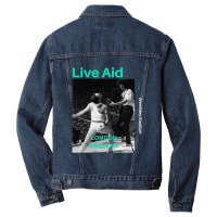 Live Aid At Wembley Men Denim Jacket | Artistshot