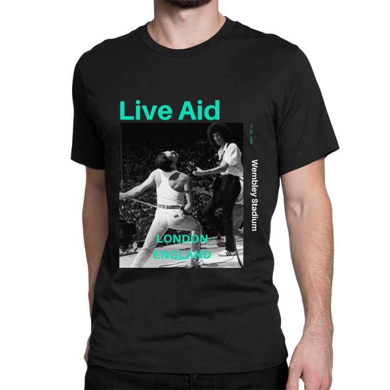 Live Aid At Wembley Classic T-shirt by NestorMarchetti | Artistshot