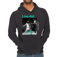 Live Aid At Wembley Vintage Hoodie | Artistshot