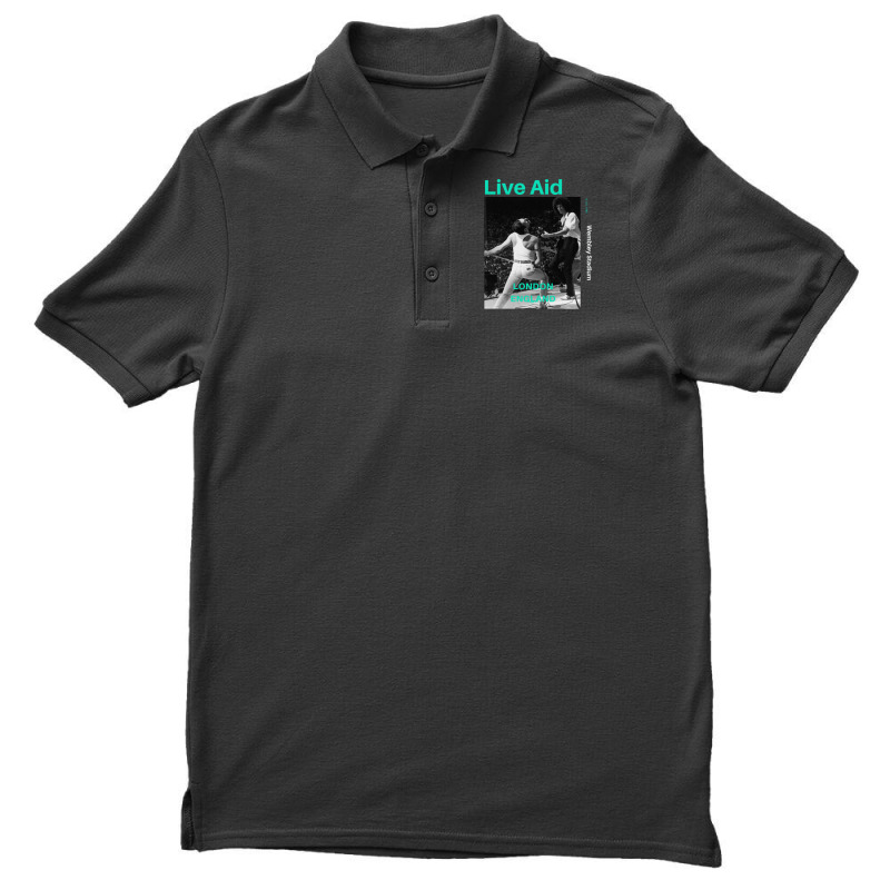 Live Aid At Wembley Men's Polo Shirt by NestorMarchetti | Artistshot