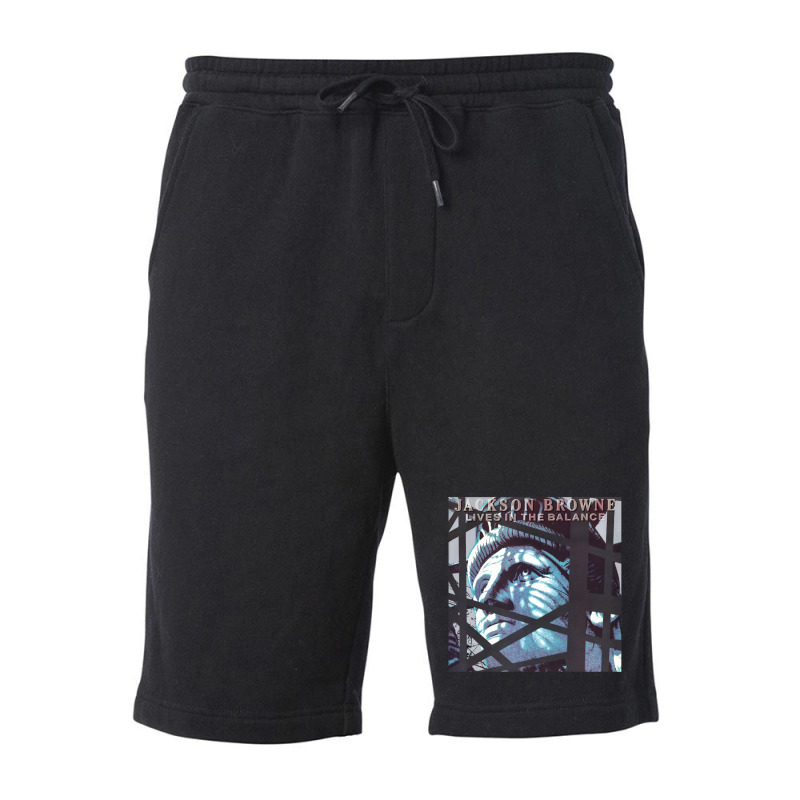 Lives In The Balance 1 Fleece Short | Artistshot