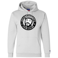 Pavarotti For Friend Champion Hoodie | Artistshot