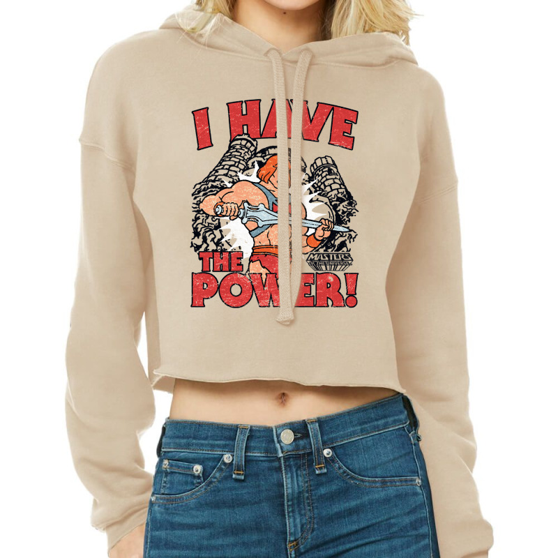 People Call Me He Masters Of Man The Universe Retro Vintage For Friend Cropped Hoodie | Artistshot