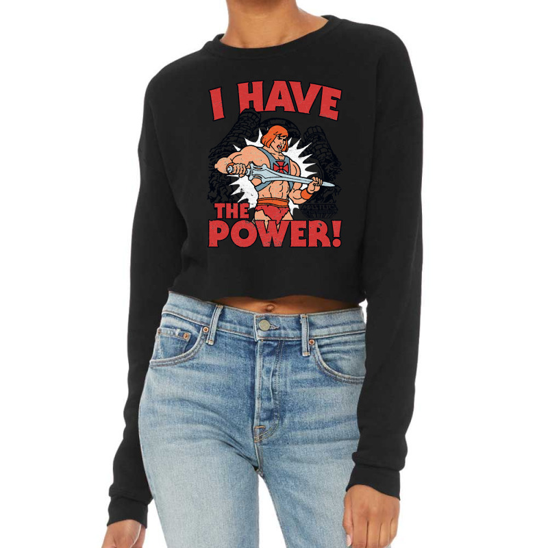 People Call Me He Masters Of Man The Universe Retro Vintage For Friend Cropped Sweater | Artistshot