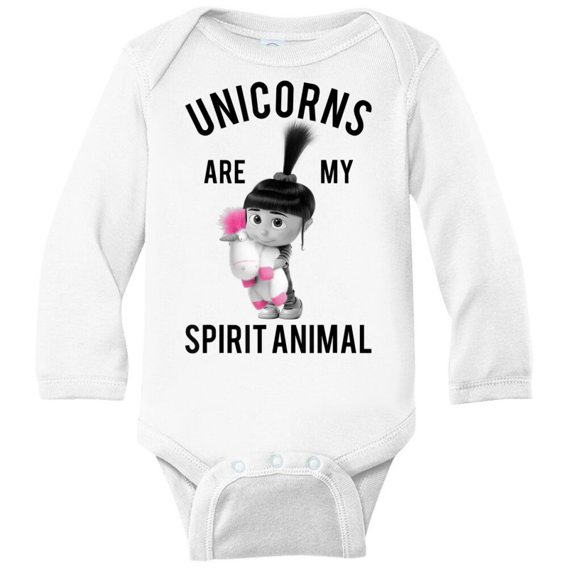 Agnes Spirit Animal Long Sleeve Baby Bodysuit by BuiDoc | Artistshot