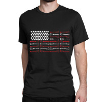 Lacrosse American Flag Lax Mom Classic T-shirt | Artistshot