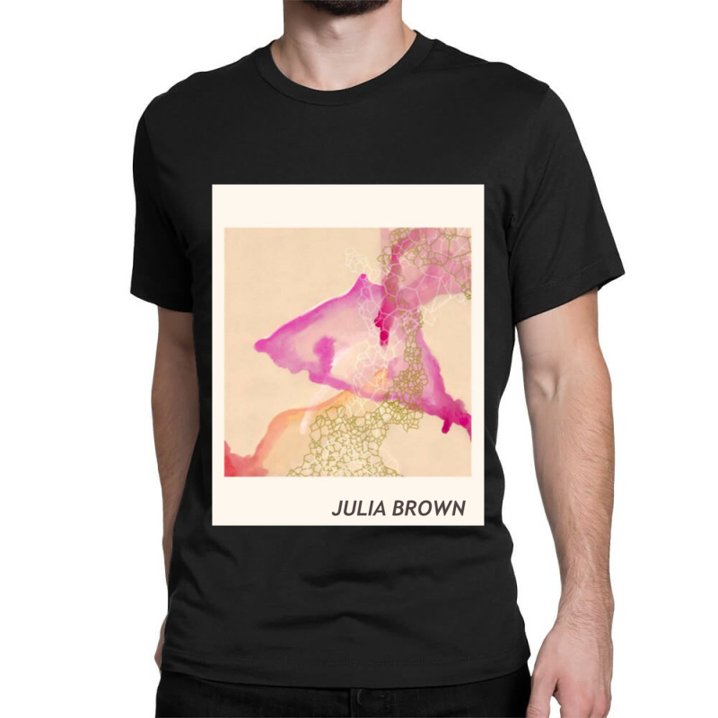 Julia Brown Watercolor Classic T-shirt by UJAYWEHYE | Artistshot