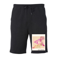 Julia Brown Watercolor Fleece Short | Artistshot