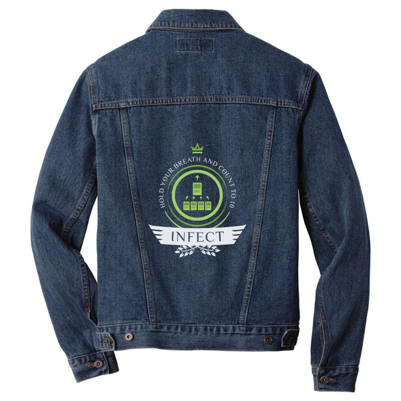 Infect Life V1 Men Denim Jacket | Artistshot