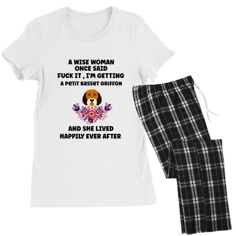 Petit Basset Griffon For Friend Women's Pajamas Set by BruceDunn | Artistshot