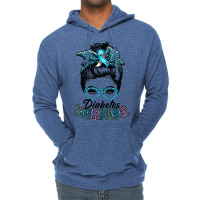 Diabetes Diabetes Warrior Awareness Diabetic Support Type Walk 178 Lightweight Hoodie | Artistshot