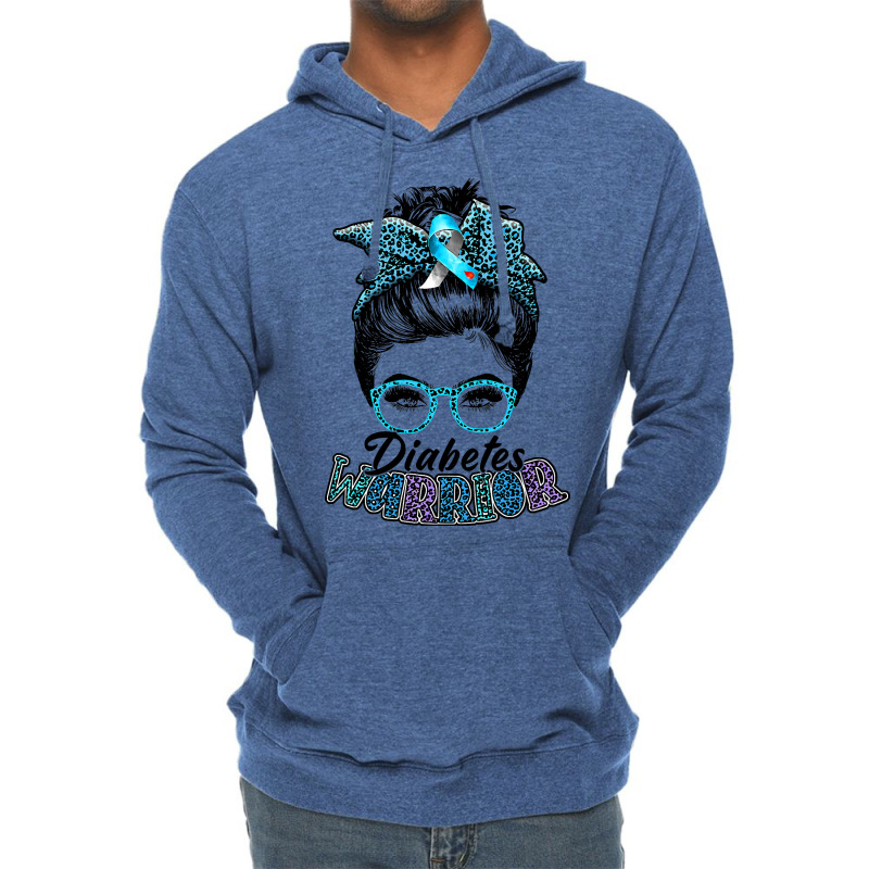 Diabetes Diabetes Warrior Awareness Diabetic Support Type Walk 178 Lightweight Hoodie by coolquirrell | Artistshot