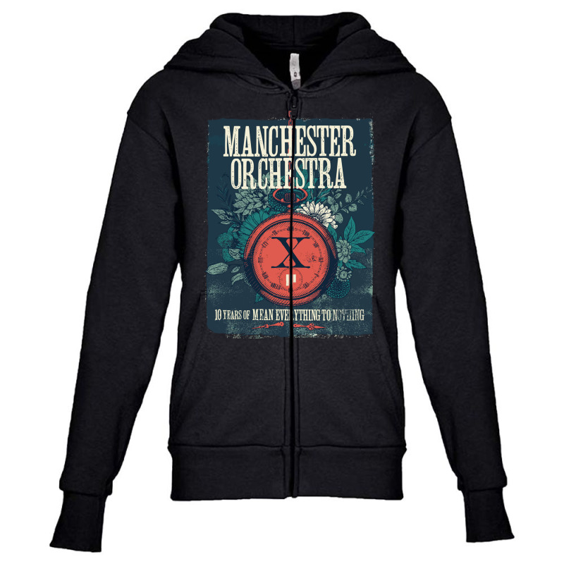 Manchester Orchestra Youth Zipper Hoodie | Artistshot