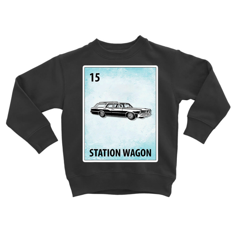 Station Wagon Mexican Cards T Shirt Toddler Sweatshirt by MG91 | Artistshot