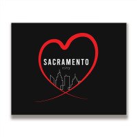 Sacramento Metal Print Horizontal | Artistshot