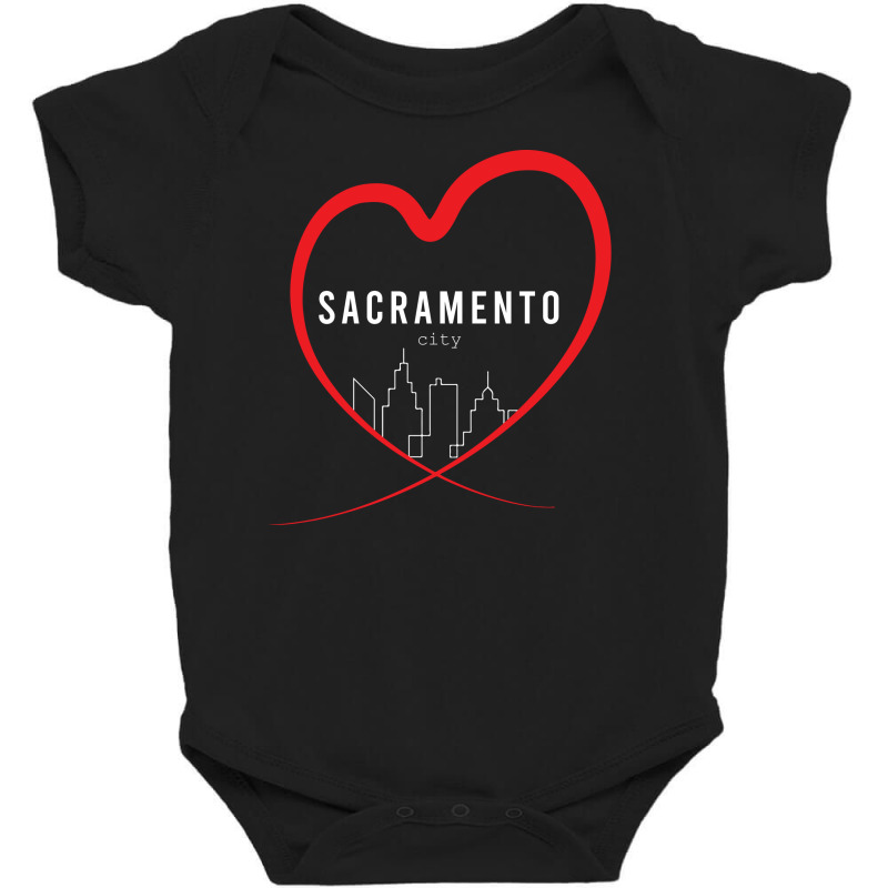 Sacramento Baby Bodysuit | Artistshot