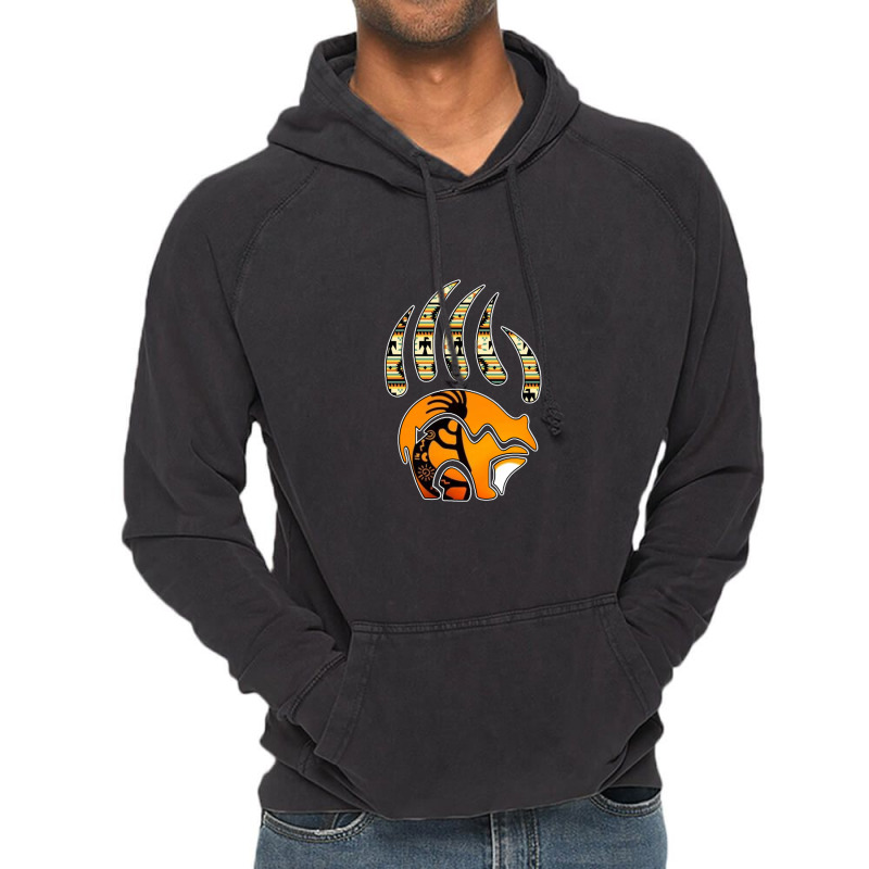 Native American - Kokopelli Vintage Hoodie by FrankJohnson | Artistshot