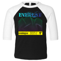 Everest Statistic Toddler 3/4 Sleeve Tee | Artistshot