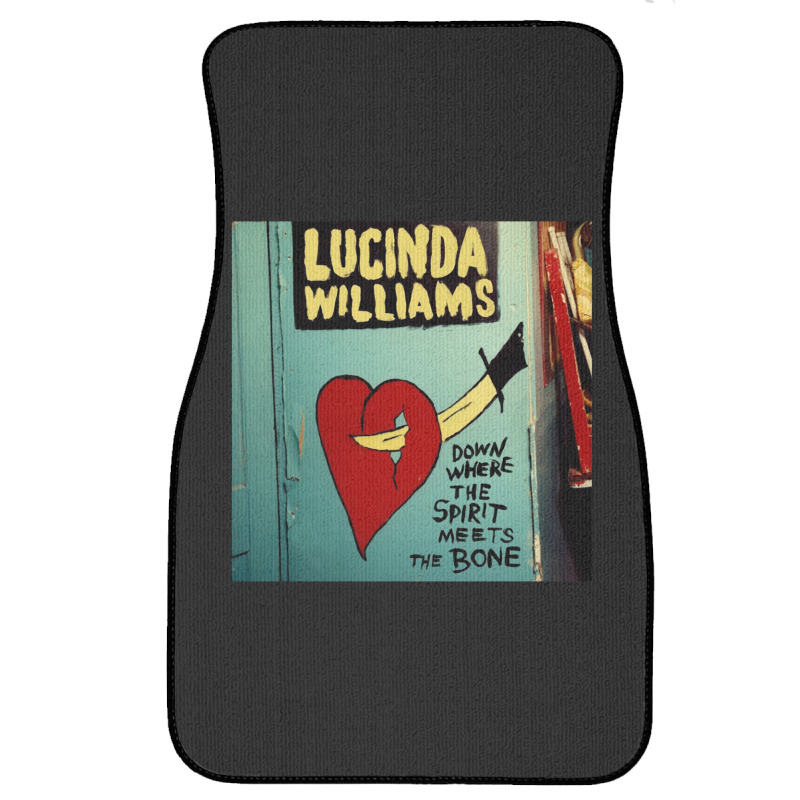 Lucinda Williams Down Where The Spirit Meets The Bone Album Front Car Mat | Artistshot