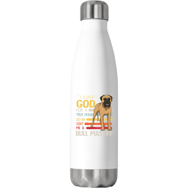 Dog Mom Gifts - Cute Insulated Water Bottle for Women, Dog Lovers