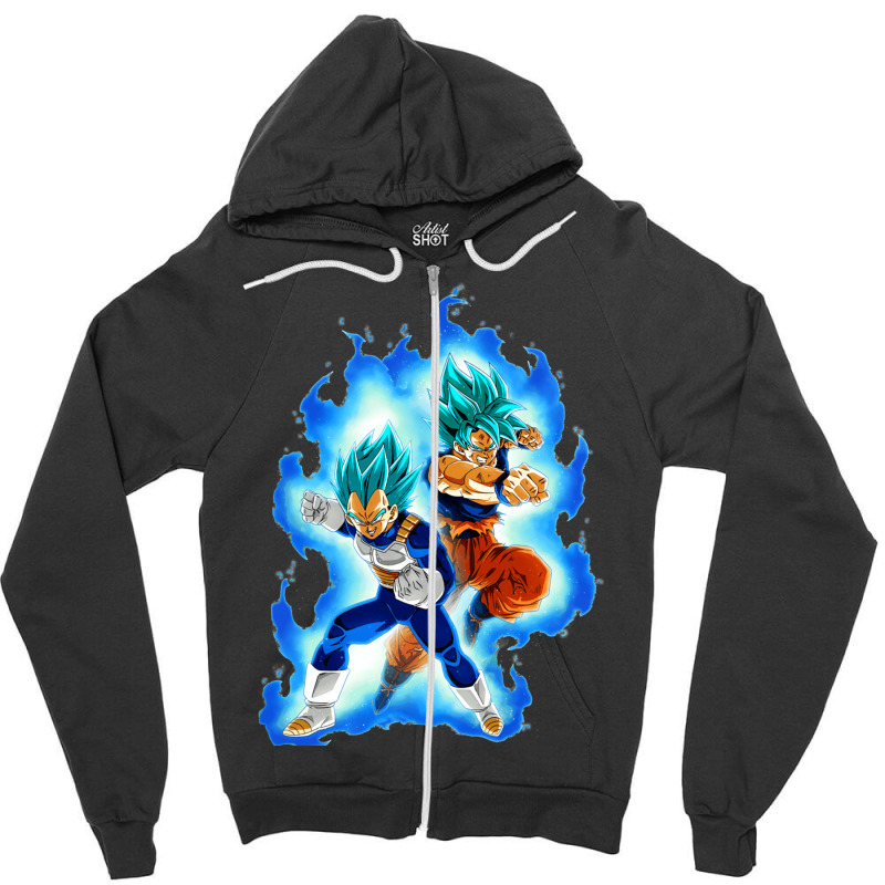 C:\users\administrator\desktop\design\3\9171. Goku Wallpaper\1\goku An Zipper Hoodie by cm-arts | Artistshot