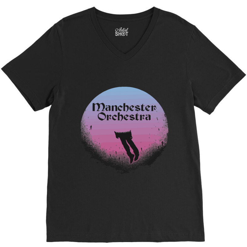 Manchester Orchestra V-neck Tee | Artistshot