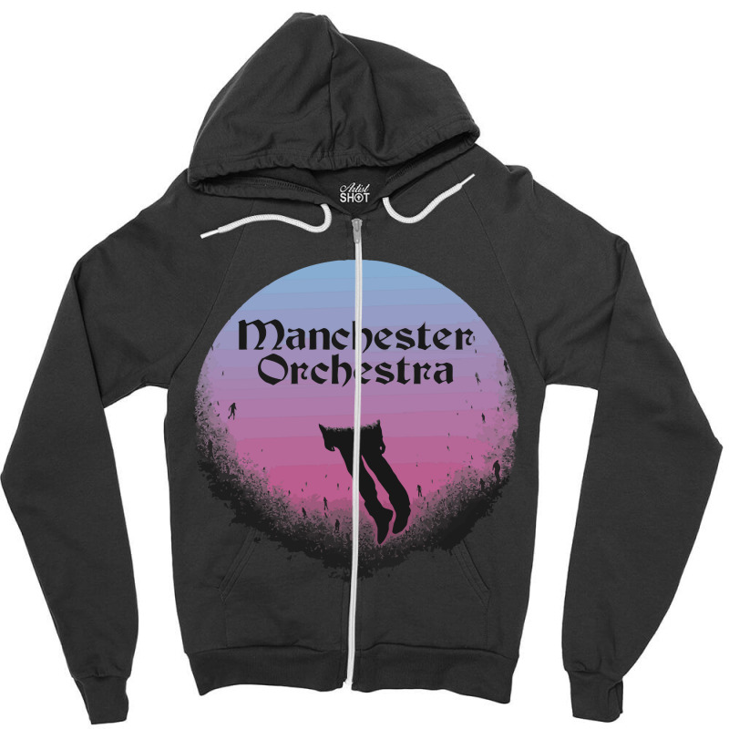 Manchester Orchestra Zipper Hoodie | Artistshot