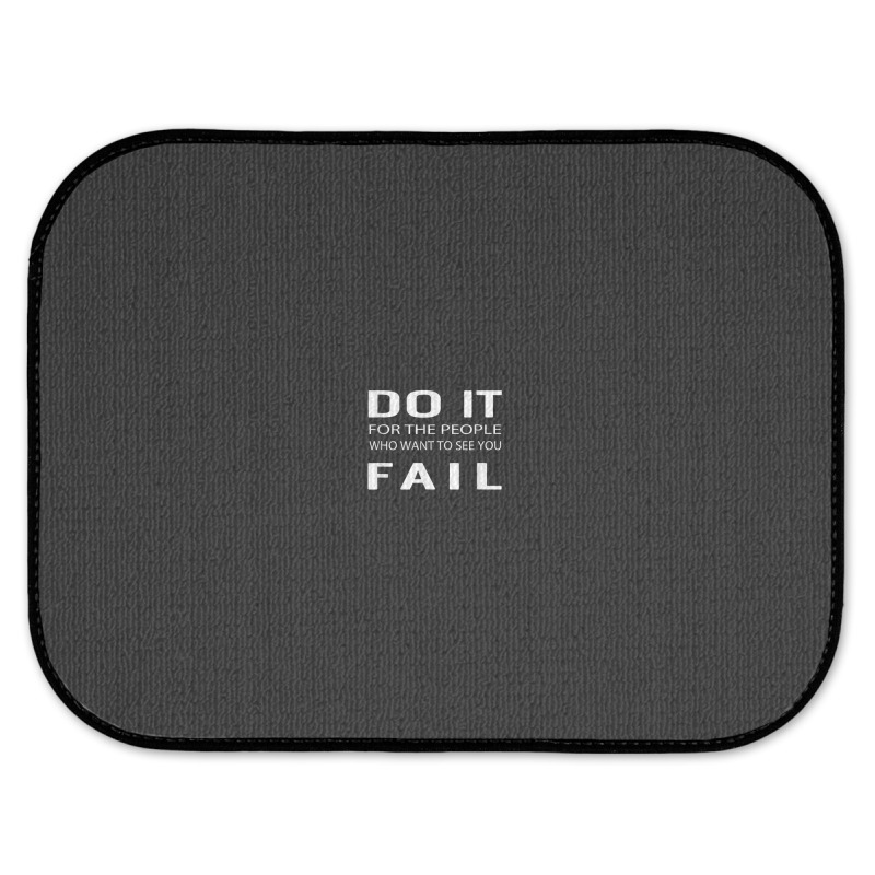 The Peopel Who Want To See Fail To Quote Hamlet Funny Rear Car Mat by Uniform | Artistshot