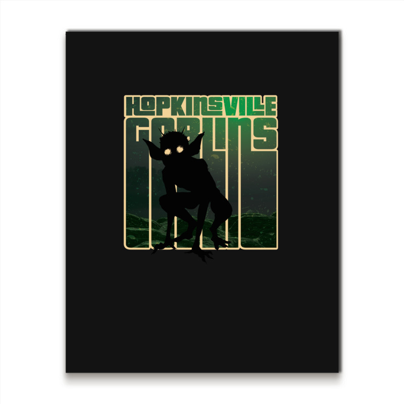 Retro Hopkinsville Goblins Cool Vintage Kentucky Goblin Cryptid Cartoo Metal Print Vertical | Artistshot