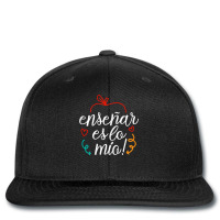 Womens Ensenar Es Lo Mio Playera Bilingual Spanish Teacher Printed Hat | Artistshot