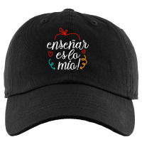 Womens Ensenar Es Lo Mio Playera Bilingual Spanish Teacher Kids Cap | Artistshot