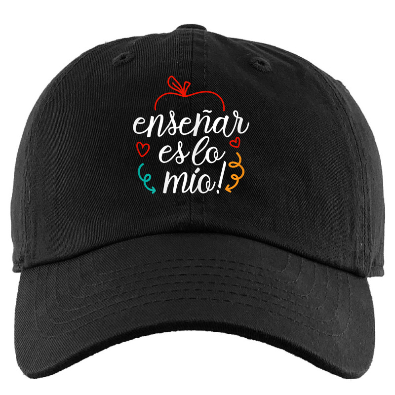 Womens Ensenar Es Lo Mio Playera Bilingual Spanish Teacher Kids Cap by liqualyfu | Artistshot