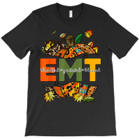 Emergency Medical Technicians Pumpkin Cute Autumn Halloween T-shirt | Artistshot