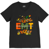 Emergency Medical Technicians Pumpkin Cute Autumn Halloween V-neck Tee | Artistshot