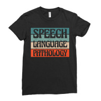 Speech Language Pathology, Language Pathologist Therapy Thanksgiving D Ladies Fitted T-shirt | Artistshot