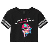 This Is My It's Too Hot For Ugly Christmas Sweaters Funny Scorecard Crop Tee | Artistshot