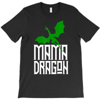 Mama Dragon Matching Family Tribe Green Mom Mother T-shirt | Artistshot