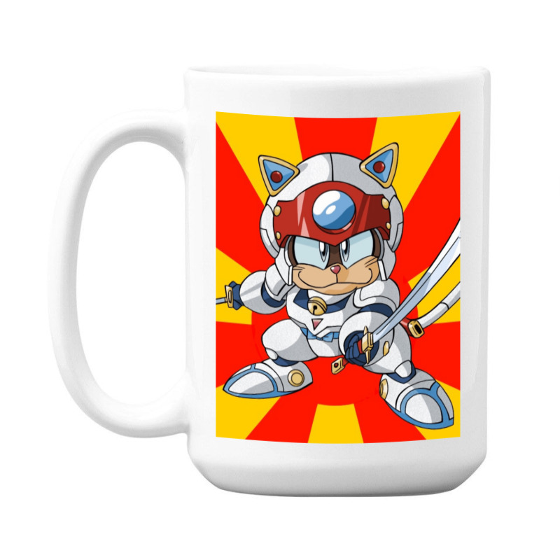 Samurai Pizza Cats Anime Gift 15 Oz Coffee Mug | Artistshot