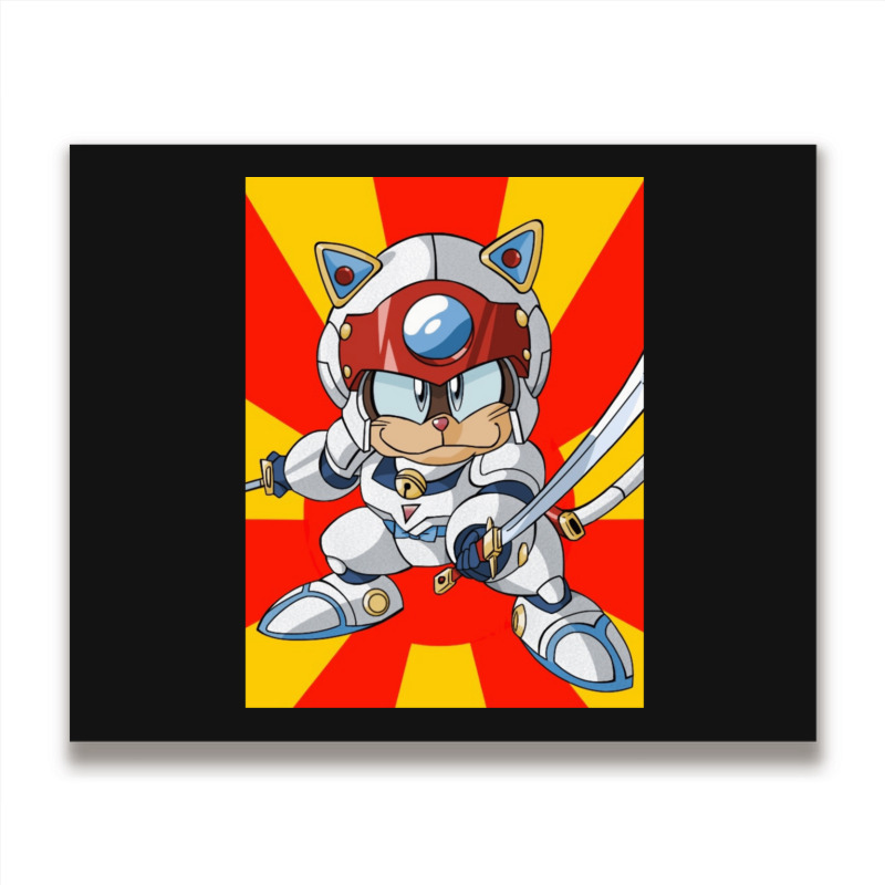 Samurai Pizza Cats Anime Gift Metal Print Horizontal | Artistshot