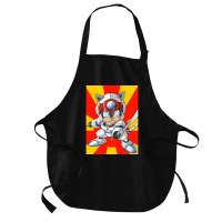 Samurai Pizza Cats Anime Gift Medium-length Apron | Artistshot