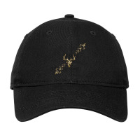 Deer Design Gold Edition Adjustable Cap | Artistshot