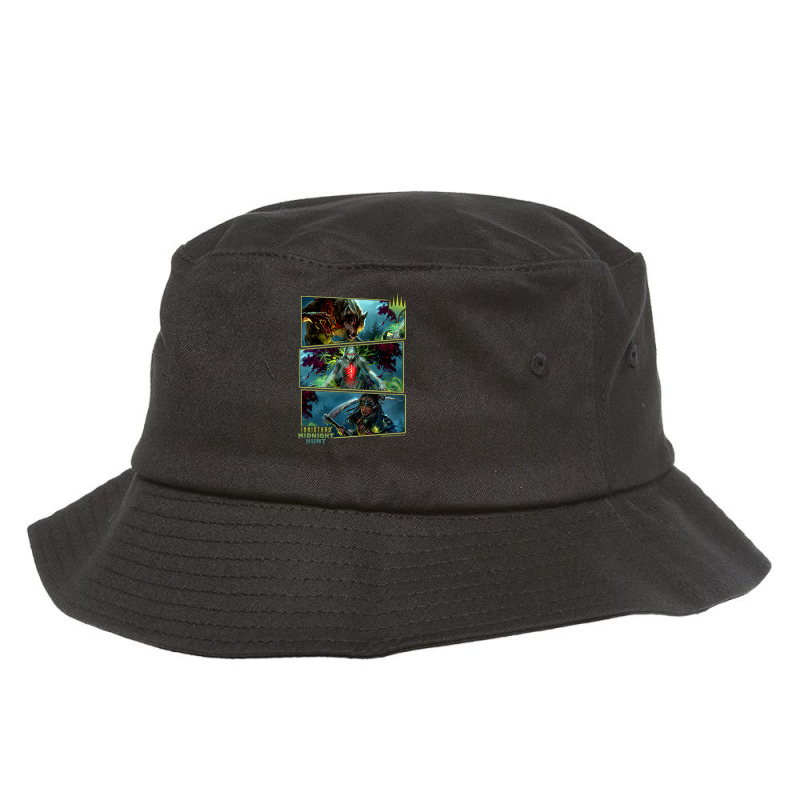 Magic The Gathering Midnight Hunt Panel Bucket Hat by samuelswallace | Artistshot