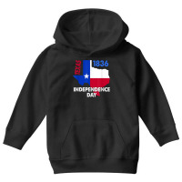 Proud Texas & Independence Day 1836 The Lone Star Flag T Shirt Youth Hoodie | Artistshot