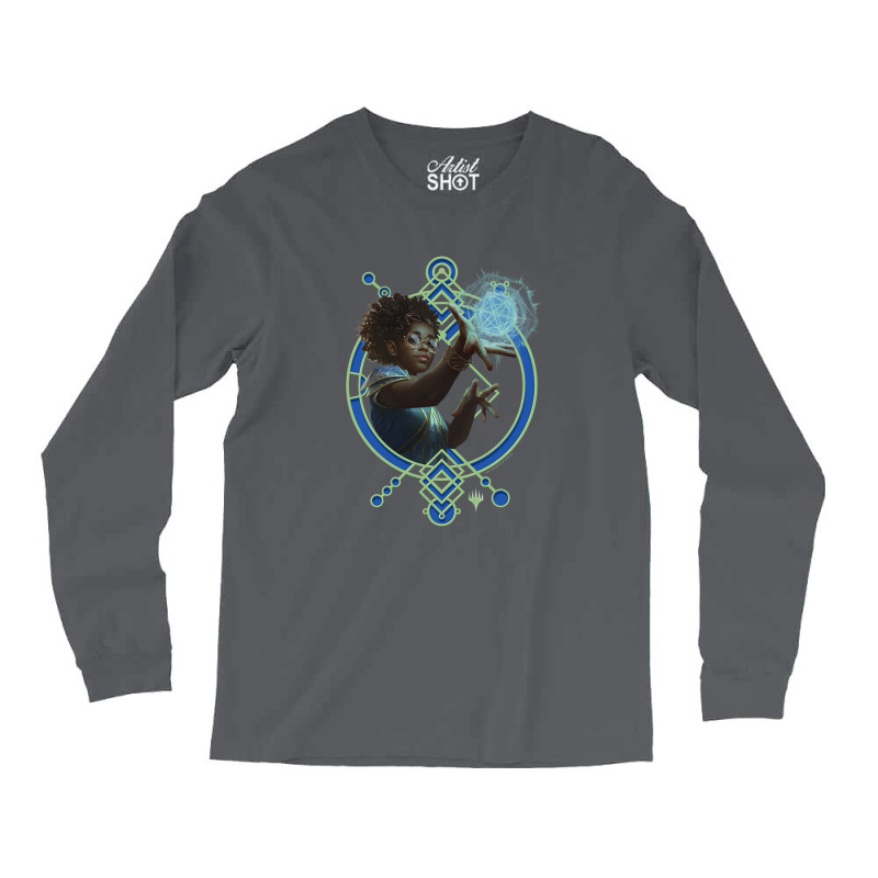 Magic The Gathering Strixhaven Quandrix Student Long Sleeve Shirts by samuelswallace | Artistshot